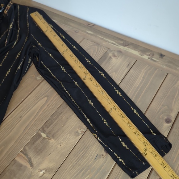 Joseph Ribkoff Black Gold Beaded Blazer Jacket - Picture 13 of 14